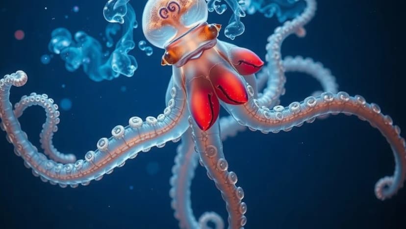 Hur många hjärtan har en bläckfisk